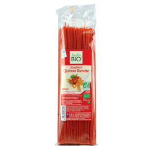 Спагетти с киноа и томатами JardinBio 500 g