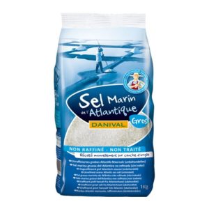 Атлантическая морская соль крупная Danival 1kg