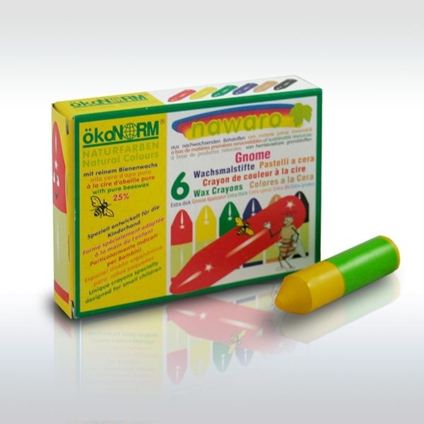 Ökonorm Wax Crayons Gnomes 6 colours
