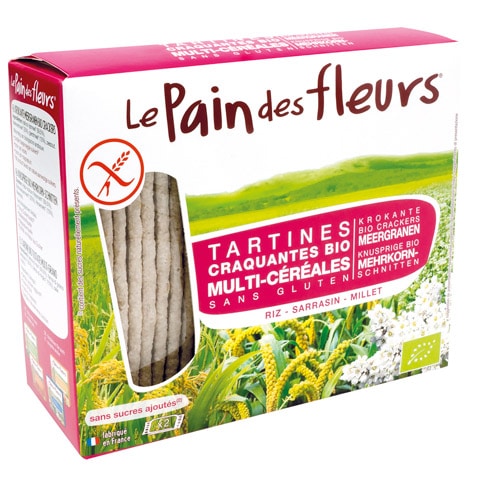 Le Pain des Fleurs - Crispbreads, Multigrain, Organic