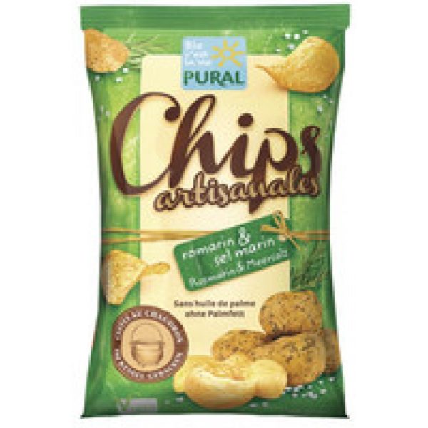 Pural Potato Chips with Rosemary 120g